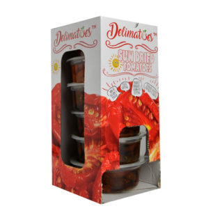 Delimatoes Sun Dried Tomatoes 230g Tray