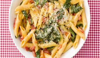 Creamy Roasted Red Pepper Penne