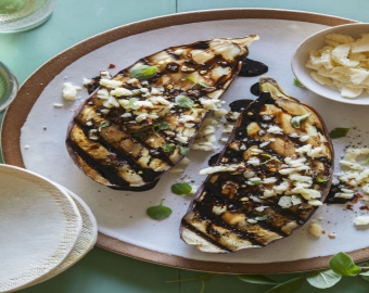 Greek Grilled Eggplant