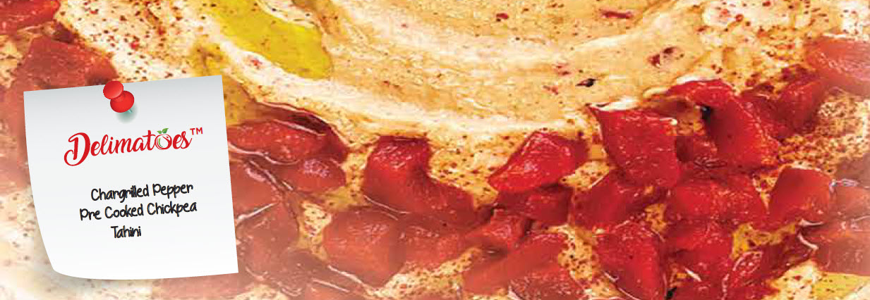 Humus Topped with Marinated Chargrilled Peppers Cookbook