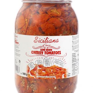 Private Label Siciliana D’oro Semi Dried Cherry Tomatoes 1900g